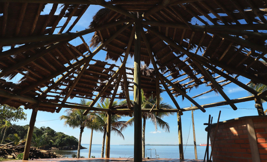 Ilha das Cobras começa a mudar de cara para receber a Escola do Mar
. Foto: José Fernando Ogura/AEN