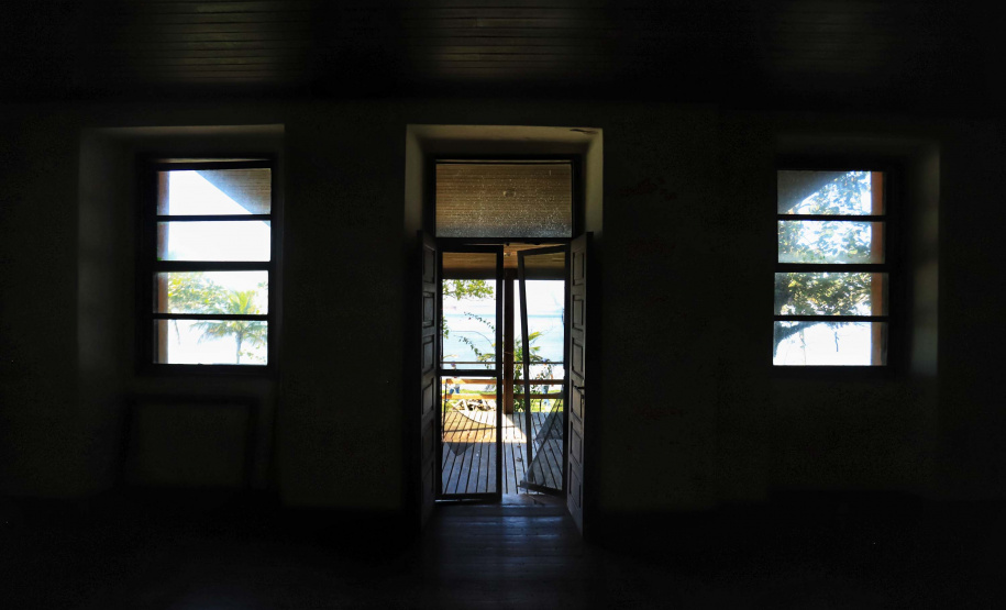 Ilha das Cobras começa a mudar de cara para receber a Escola do Mar
. Foto: José Fernando Ogura/AEN