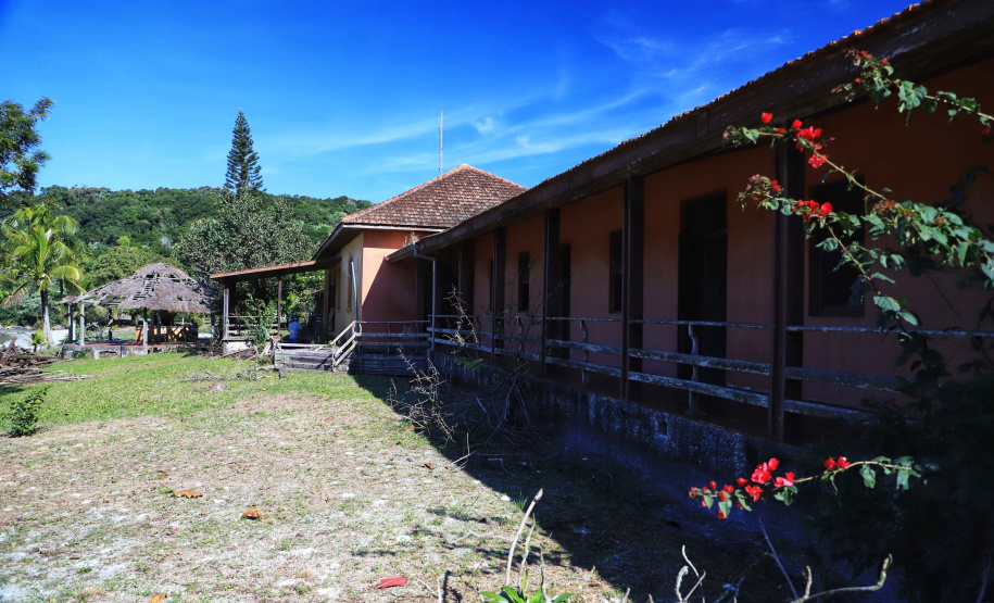 Ilha das Cobras começa a mudar de cara para receber a Escola do Mar
. Foto: José Fernando Ogura/AEN