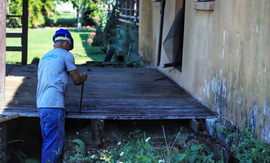 Ilha das Cobras começa a mudar de cara para receber a Escola do Mar
. Foto: José Fernando Ogura/AEN