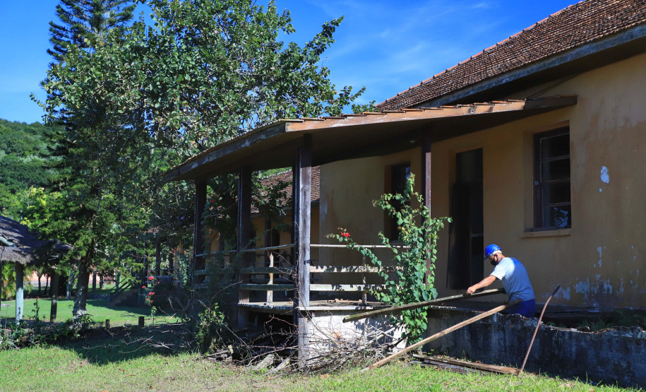Ilha das Cobras começa a mudar de cara para receber a Escola do Mar
. Foto: José Fernando Ogura/AEN