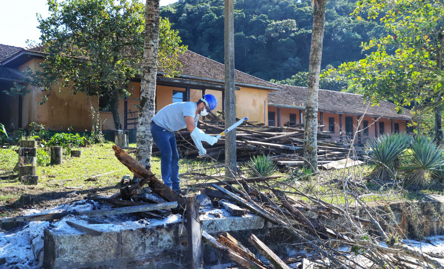 Ilha das Cobras começa a mudar de cara para receber a Escola do Mar
. Foto: José Fernando Ogura/AEN