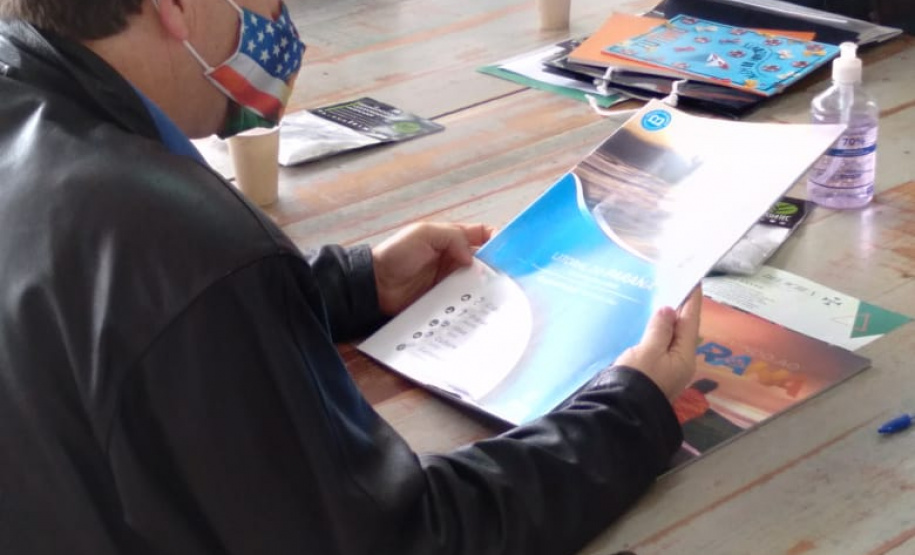 O secretário do Desenvolvimento Sustentável e do Turismo, Marcio Nunes, recebeu o embaixador dos Estados Unidos (EUA) no Brasil, Todd Chapman, no Parque Vila Velha, nos Campos Gerais.. Foto:SEDEST