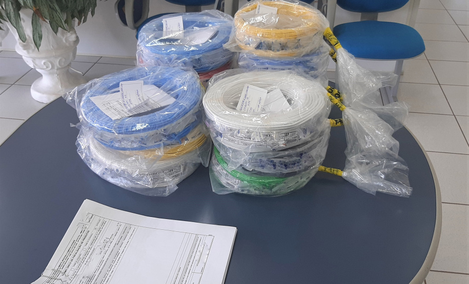 O Instituto de Pesos e Medidas vem intensificando a fiscalização de fios e cabos elétricos em todo Estado. A equipe da Regional de Cascavel, sob o comando do gerente Francisco Irandyakist Bessa, realizou verificações nos estabelecimentos que comercializam esse material, nos meses de maio e junho, nas cidades de Cafelândia, Cascavel e Boa Vista da Aparecida. - Curitiba, 17/06/2021 - Foto: IPEM