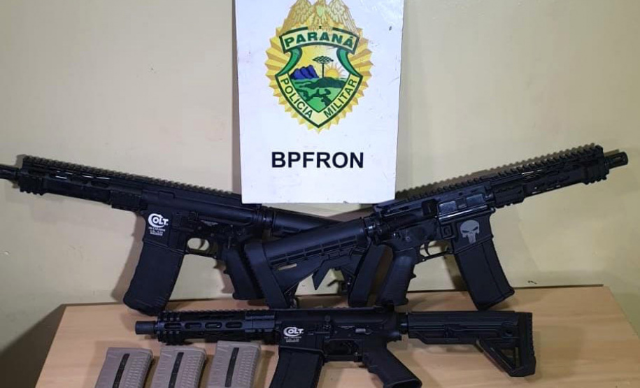 Os decretos estaduais e municipais, que entre outras regras restringiram a circulação de pessoas em ambientes públicos e estabelecimentos comerciais por conta da pandemia do Covid-19 e aumentaram a presença policial nas ruas, trouxeram efeitos também na segurança pública da população, a exemplo da redução na apreensão de armas de fogo. - Curitiba, 17/06/2021 - Foto: SESP-PR