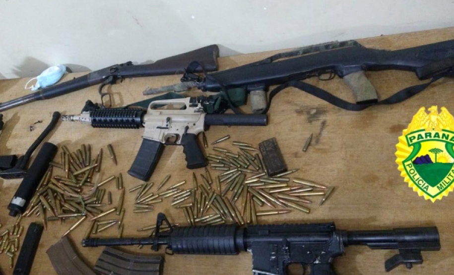 Os decretos estaduais e municipais, que entre outras regras restringiram a circulação de pessoas em ambientes públicos e estabelecimentos comerciais por conta da pandemia do Covid-19 e aumentaram a presença policial nas ruas, trouxeram efeitos também na segurança pública da população, a exemplo da redução na apreensão de armas de fogo. - Curitiba, 17/06/2021 - Foto: SESP-PR