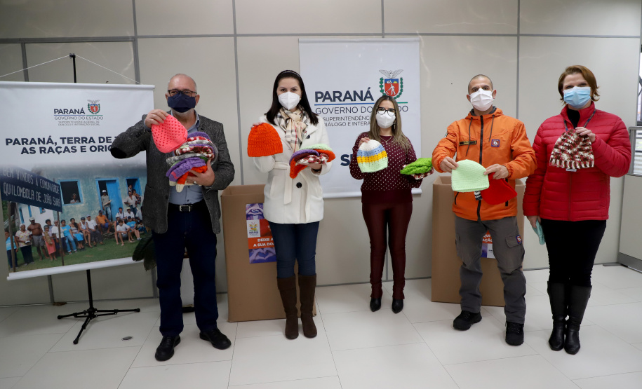 Campanha Aquece Paraná. Foto: Ari Dias/AEN