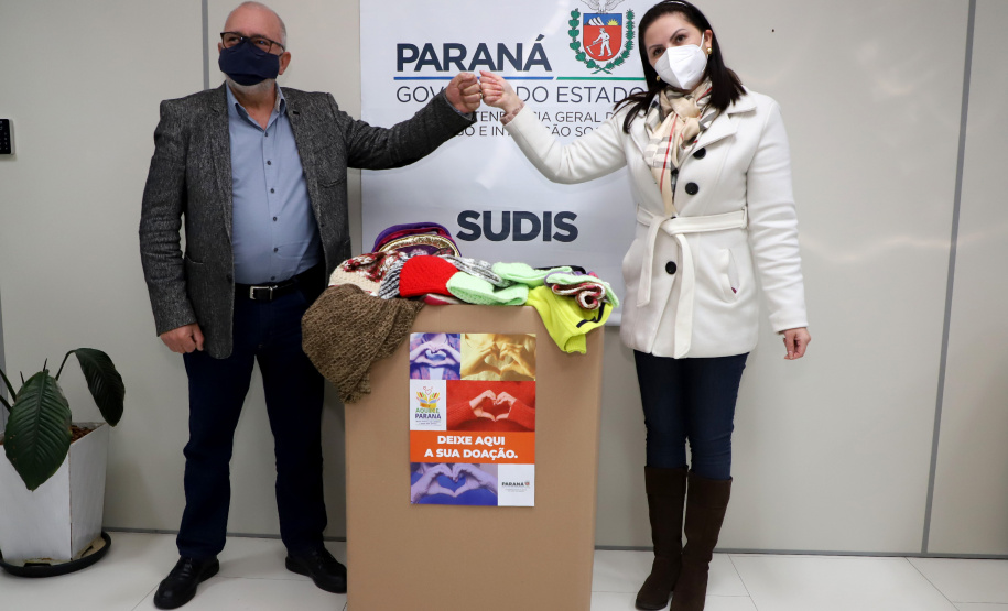 Campanha Aquece Paraná. Foto: Ari Dias/AEN