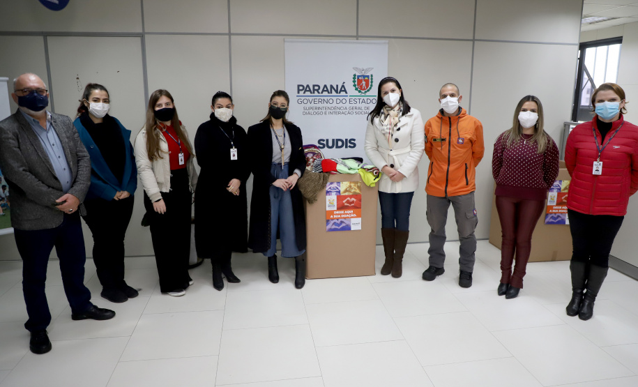 Campanha Aquece Paraná. Foto: Ari Dias/AEN