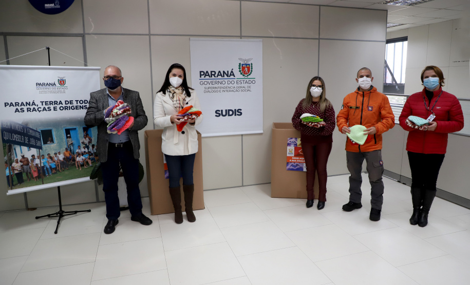 Campanha Aquece Paraná. Foto: Ari Dias/AEN