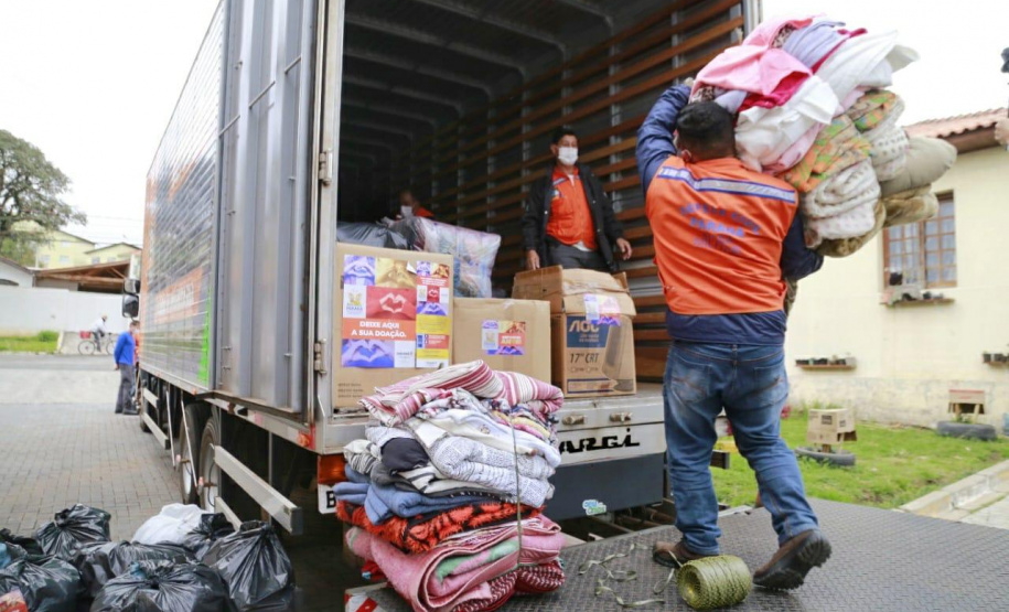 Campanha Aquece Paraná. Foto: Valdelino Pontes
