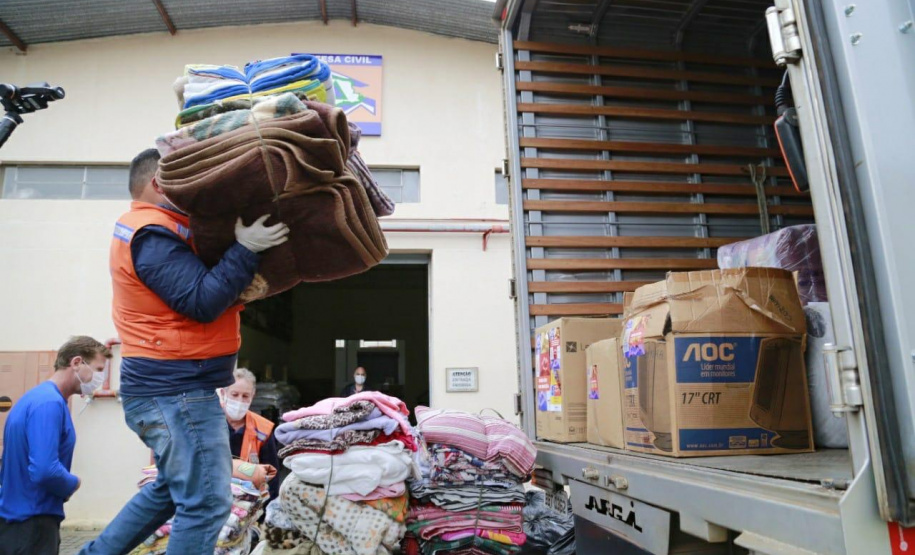 Campanha Aquece Paraná. Foto: Valdelino Pontes