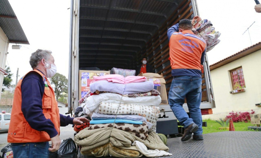 Campanha Aquece Paraná. Foto: Valdelino Pontes