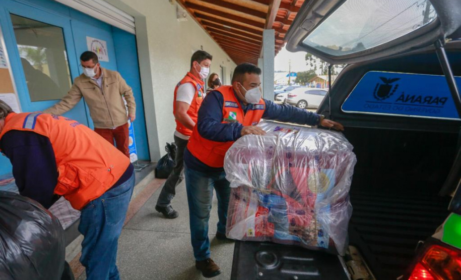 Campanha Aquece Paraná. Foto: Valdelino Pontes