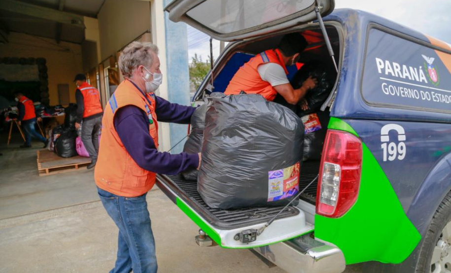 Campanha Aquece Paraná. Foto: Valdelino Pontes