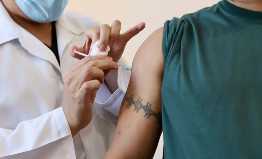 Mais de 80% dos portuários foram vacinados no Paraná. Foto: Claudio Neves/Portos do Paraná