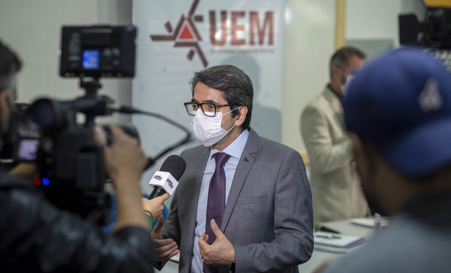 Dennis Armando Bertolini, coordenador do projeto e professor da UEM - Maringá, 18/06/2021 - Foto: UEM