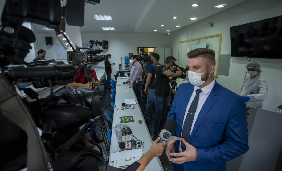 João Otávio Sedovski Garcia, diretor de desenvolvimento e pesquisa do SpectroCheck - Maringá, 18/06/2021 - Foto: UEM