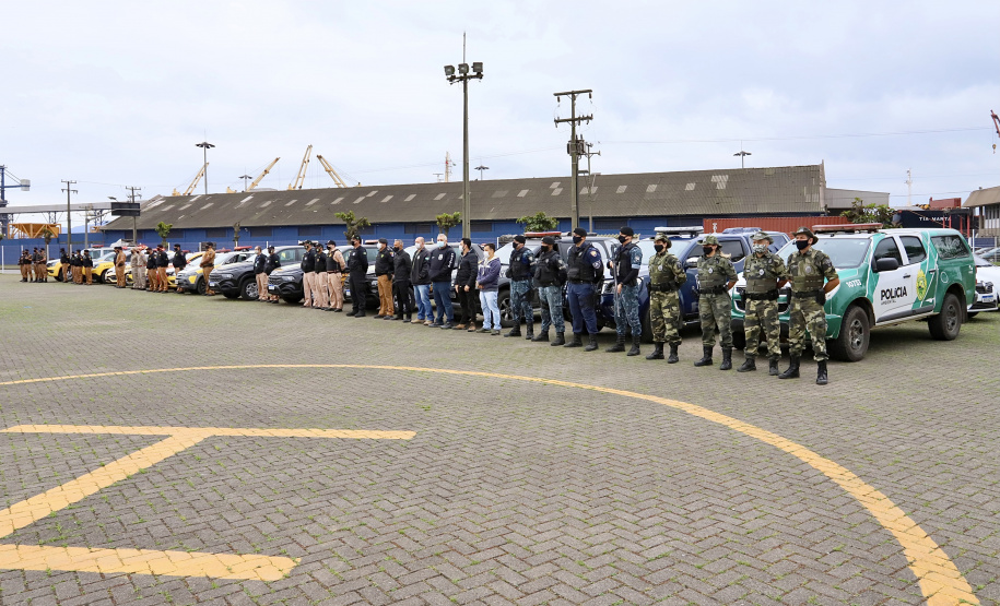 Forças de Segurança retomam ações conjuntas nos portos do Paraná - Paranaguá, 18/06/2021 - Foto: Cláudio Neves/Portos do Paraná