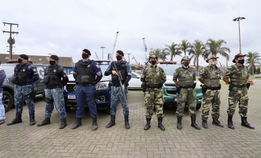 Forças de Segurança retomam ações conjuntas nos portos do Paraná - Paranaguá, 18/06/2021 - Foto: Cláudio Neves/Portos do Paraná