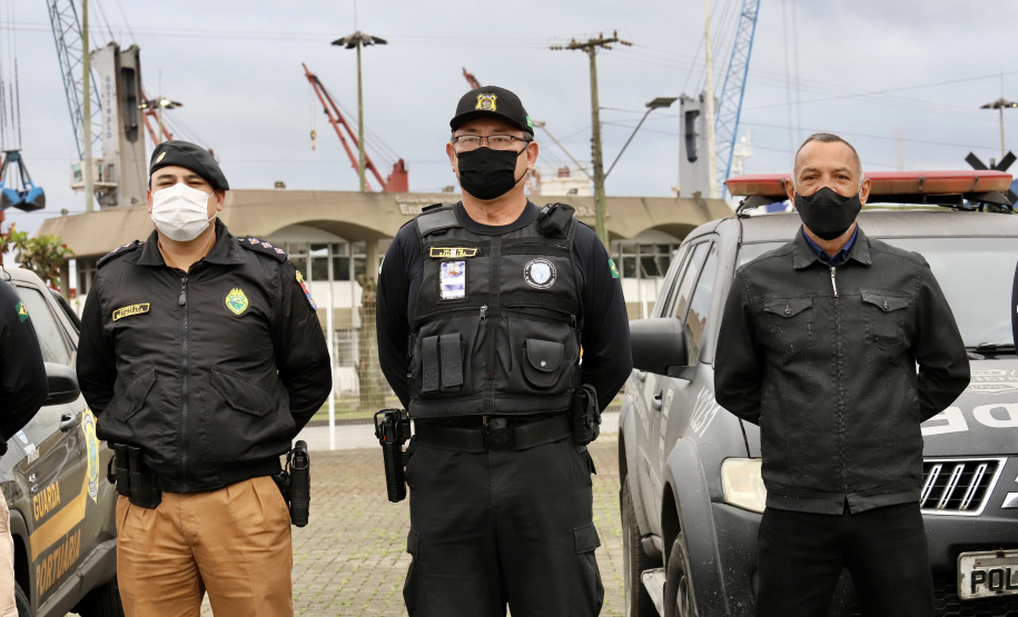 Forças de Segurança retomam ações conjuntas nos portos do Paraná - Paranaguá, 18/06/2021 - Foto: Cláudio Neves/Portos do Paraná