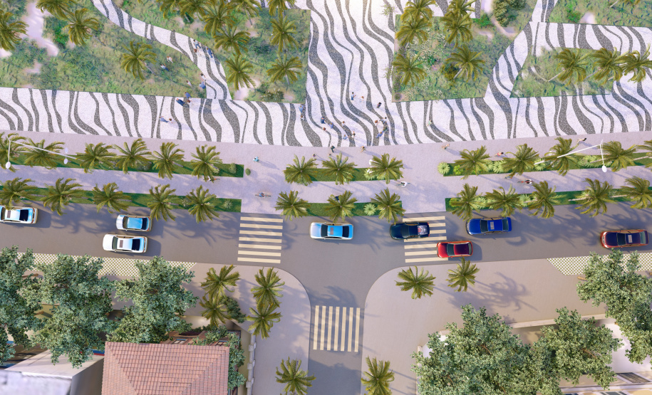 Projeto da Orla de Matinhos.