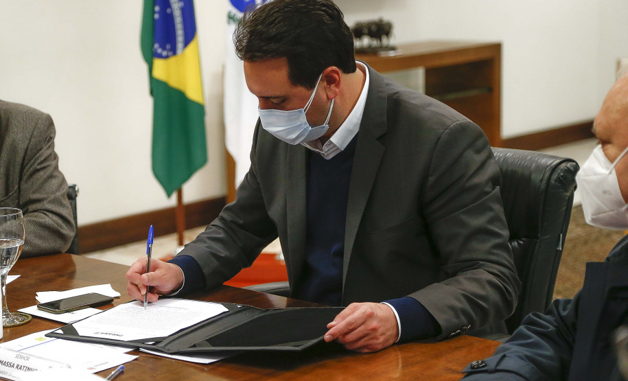 Guarapuava é a sede de um novo ecossistema de inovação voltado à pesquisa genética e à inteligência artificial aplicadas à saúde. Batizado de Vale do Genoma, o projeto foi lançado oficialmente pelo governador Carlos Massa Ratinho Junior nesta segunda-feira (21) em evento online com parceiros da iniciativa.Foto:Jonathan Campos/AEN