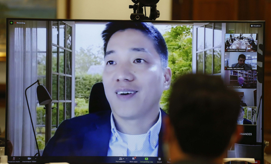 Guarapuava é a sede de um novo ecossistema de inovação voltado à pesquisa genética e à inteligência artificial aplicadas à saúde. Batizado de Vale do Genoma, o projeto foi lançado oficialmente pelo governador Carlos Massa Ratinho Junior nesta segunda-feira (21) em evento online com parceiros da iniciativa.Foto:Jonathan Campos/AEN