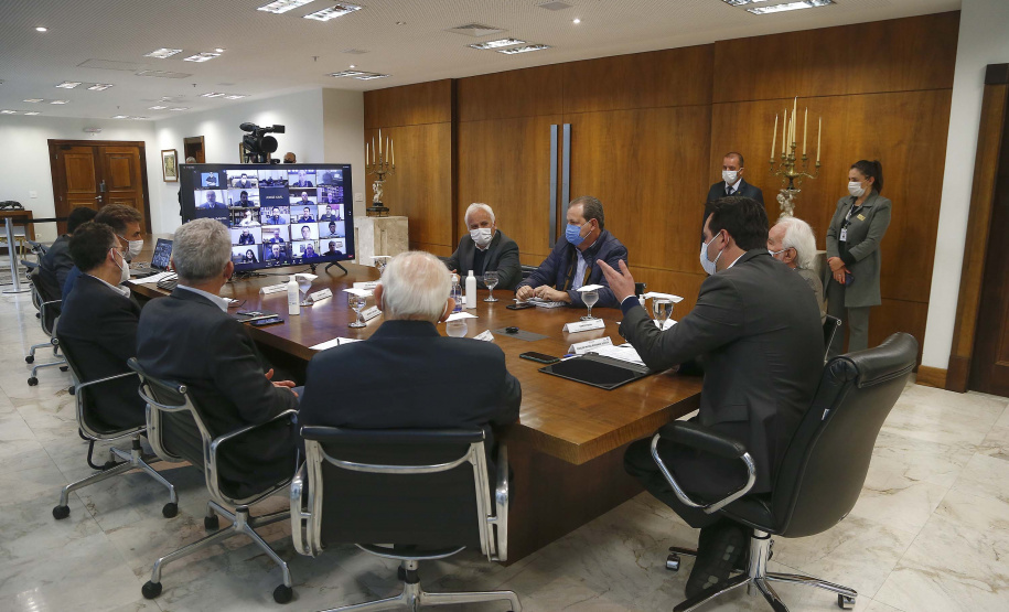 Guarapuava é a sede de um novo ecossistema de inovação voltado à pesquisa genética e à inteligência artificial aplicadas à saúde. Batizado de Vale do Genoma, o projeto foi lançado oficialmente pelo governador Carlos Massa Ratinho Junior nesta segunda-feira (21) em evento online com parceiros da iniciativa.Foto:Jonathan Campos/AEN