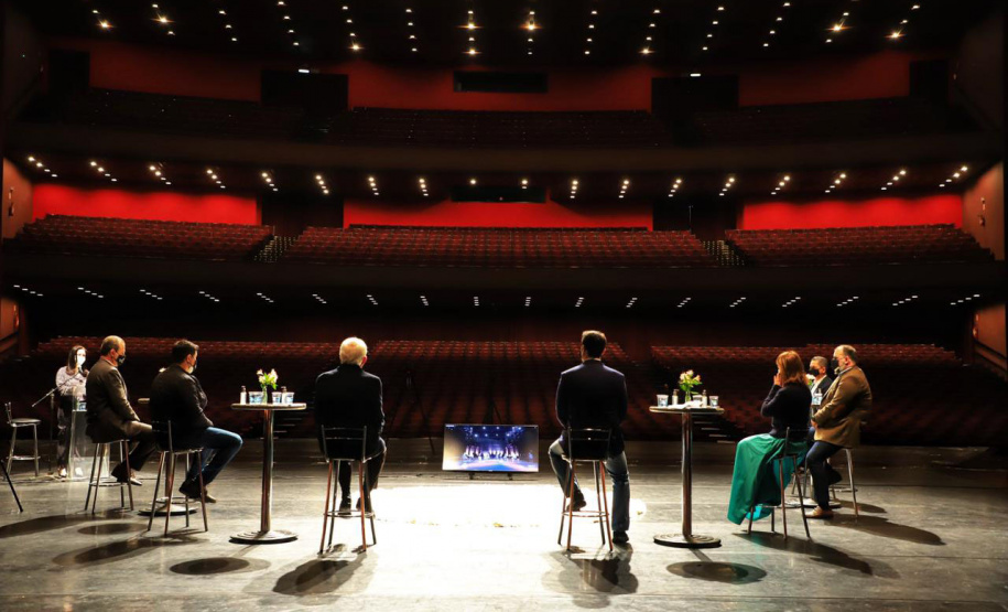 Cultura do Paraná lança programa de Bolsa Qualificaçãoe plataforma de streaming com produções paranaenses - Curitiba, 22/06/2021 - Foto: Kraw Penas/SECC