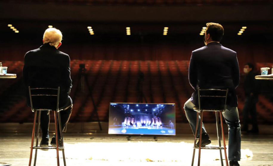 Cultura do Paraná lança programa de Bolsa Qualificaçãoe plataforma de streaming com produções paranaenses - Curitiba, 22/06/2021 - Foto: Kraw Penas/SECC