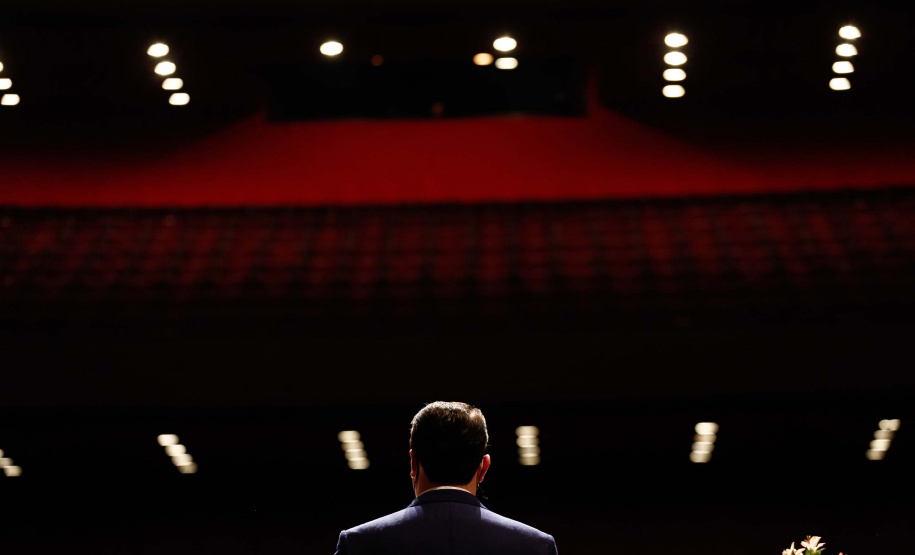 O programa Bolsa Qualificação – Lei Aldir Blanc 2021 foi lançado nesta terça-feira (22), em Curitiba, pelo governador Carlos Massa Ratinho Junior e vai atender 12 mil pessoas, que receberão R$ 3 mil cada para participar do curso de extensão, movimentando R$ 36 milhões. Foto: Jonathan Campos/AEN