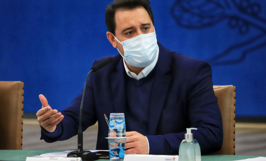 De 10 a 17 de outubro, o Paraná será o protagonista do Pavilhão do Brasil na Expo Dubai 2020, exposição internacional que concentra mais de 190 países em 181 dias de evento e espera receber 25 milhões de visitantes. Nesta terça-feira (22), o governador Carlos Massa Ratinho Junior apresentou a empresários a proposta do projeto de exposição que irá representar o Estado na feira. - Curitiba, 22/06/2021 - Foto: José Fernando Ogura/AEN