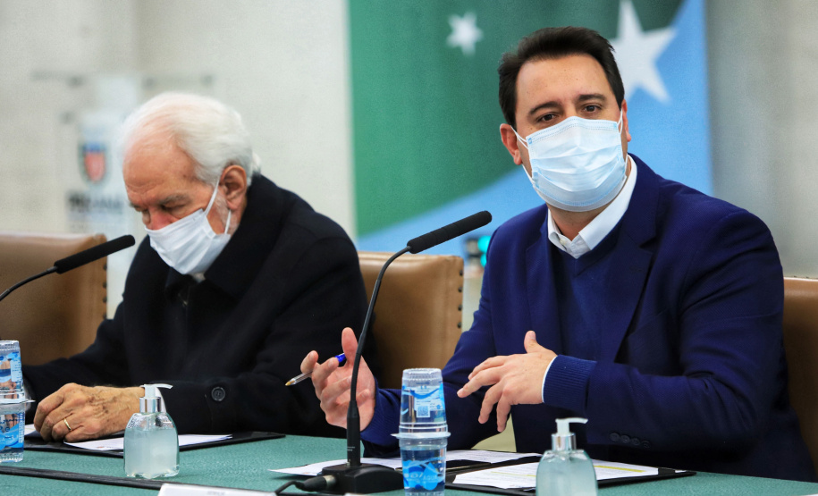 De 10 a 17 de outubro, o Paraná será o protagonista do Pavilhão do Brasil na Expo Dubai 2020, exposição internacional que concentra mais de 190 países em 181 dias de evento e espera receber 25 milhões de visitantes. Nesta terça-feira (22), o governador Carlos Massa Ratinho Junior apresentou a empresários a proposta do projeto de exposição que irá representar o Estado na feira. - Curitiba, 22/06/2021 - Foto: José Fernando Ogura/AEN