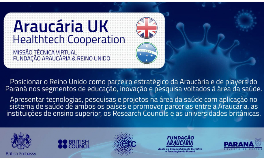 Missão Internacional Paraná-Reino Unido reúne especialistas em
Healthtech.