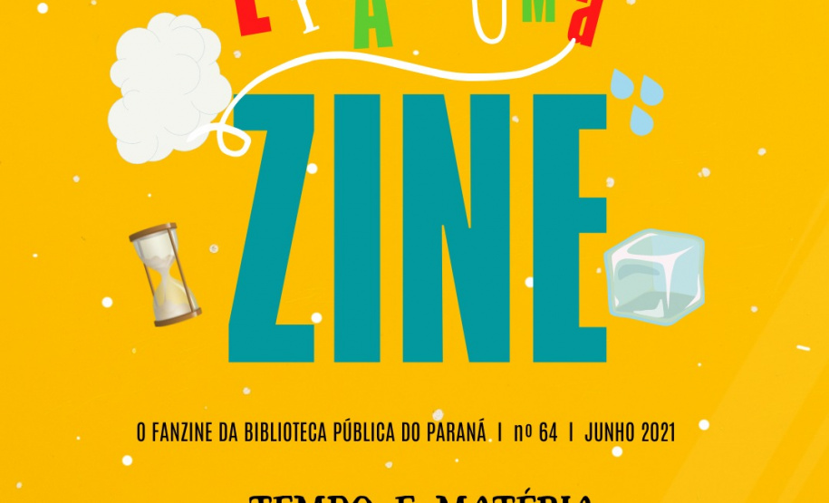 Está no ar mais uma edição do Era Uma Zine, o fanzine eletrônico da Biblioteca Pública do Paraná feito especialmente para o público infantil. O número 63, com o título "Tempo e Matéria", traz uma história assinada por Luana Mello e uma proposta de atividade inspirada em uma instalação da artista Laura Vince. - Curitiba, 22/06/2021  -  Foto: BPP