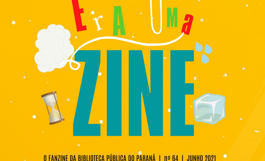 Está no ar mais uma edição do Era Uma Zine, o fanzine eletrônico da Biblioteca Pública do Paraná feito especialmente para o público infantil. O número 63, com o título "Tempo e Matéria", traz uma história assinada por Luana Mello e uma proposta de atividade inspirada em uma instalação da artista Laura Vince. - Curitiba, 22/06/2021  -  Foto: BPP