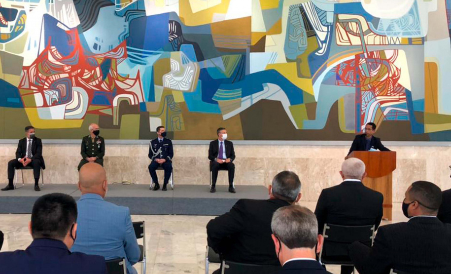 Secretário da Segurança participa de Fórum sobre Proteção Integrada de Fronteiras e Divisas, em Brasília
.Foto:SESP