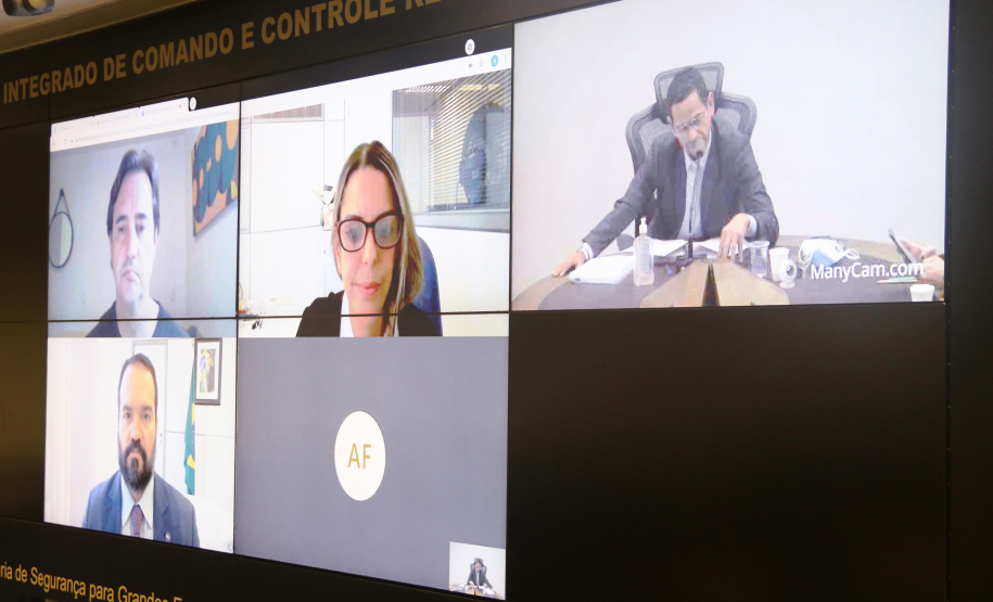 Ministério da Cidadania e SESP assinam Termo de Cooperação Técnica para fiscalização das Comunidades Terapêuticas - 24/06/2021 - Foto: SESP/PR