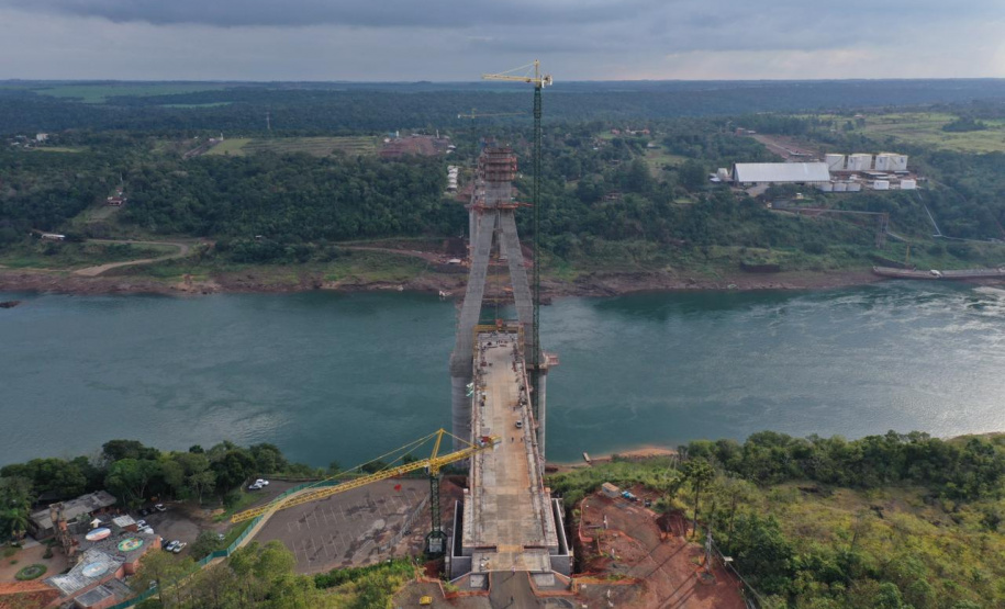 Visita técnica da comitiva formada por membros do Ministério da Infraestrutura, do Ministério da Economia e da Secretaria de Infraestrutura e Logística e da Nova Ferroeste em Foz do Iguaçu - Foz do Iguaçu, 24/06/2021 - Foto: Alessandro Vieira/AEN