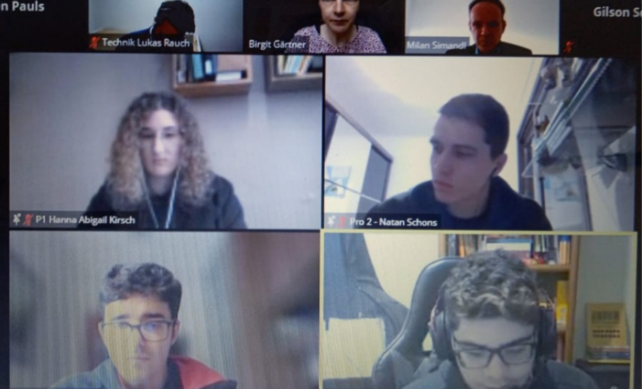 Estudante de Witmarsum vence etapa nacional de concurso de debate de agência alemã Foto: Arquivo Pessoal