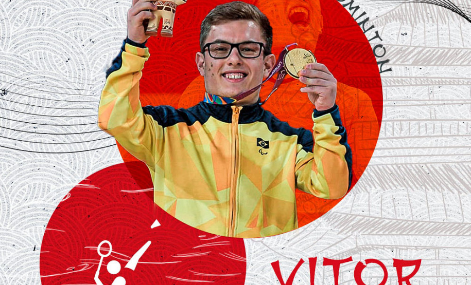 VITOR TAVARES - Rumo a Tóquio: divulgados os primeiros nomes da Categoria Olimpo do Geração Olímpica. - Vítor Gonsalves Tavares ? parabadminton - Curitiba, 22/06/2021 - Foto: Thiago Chas/Paraná Esporte