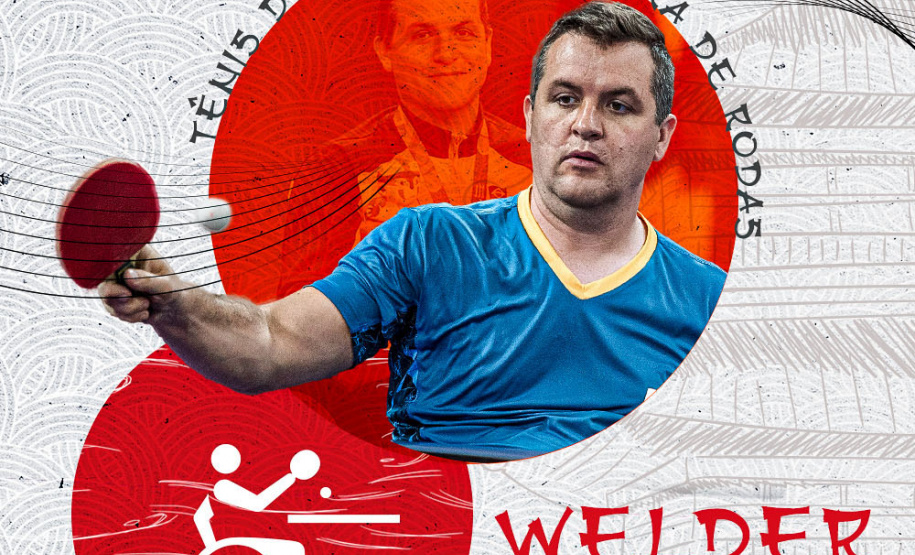 WELDER KNAF - Rumo a Tóquio: divulgados os primeiros nomes da Categoria Olimpo do Geração Olímpica. Welder Camargo Knaf ? tênis de mesa em cadeira de rodas. - Curitiba, 22/06/2021 - Foto: Thiago Chas/Paraná Esporte