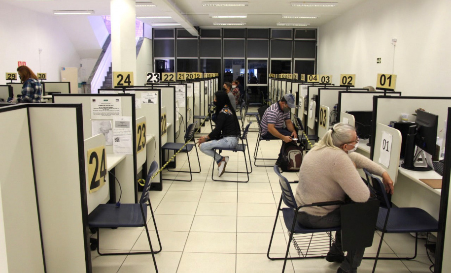 Agência do Trabalhador de Curitiba - Foto: SEJUF
