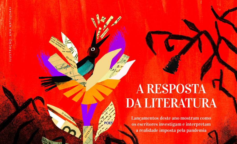 Está no ar o número 119 do jornal Cândido, editado pela Biblioteca Pública do Paraná, que destaca uma nova leva de lançamentos marcados pela temática da pandemia da Covid-19. 
Arte: BPP