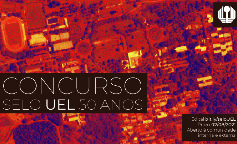 Às vésperas de completar 50 anos de reconhecimento pelo MEC ? 7 de outubro de 1971 ? a UEL lança um concurso para a escolha do Selo Comemorativo de 50 Anos, que será utilizado entre 2021 e 2022. - LOndrina, 28/06/2021 - Foto: Divulgação UEL