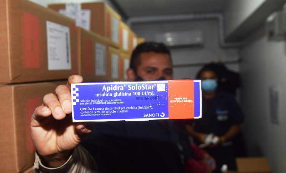 O medicamento já foi entregue para a Farmácia da 2ª Regional de Saúde, em Curitiba Para as demais regiões do Estado.
Foto:  Américo Antonio/SESA