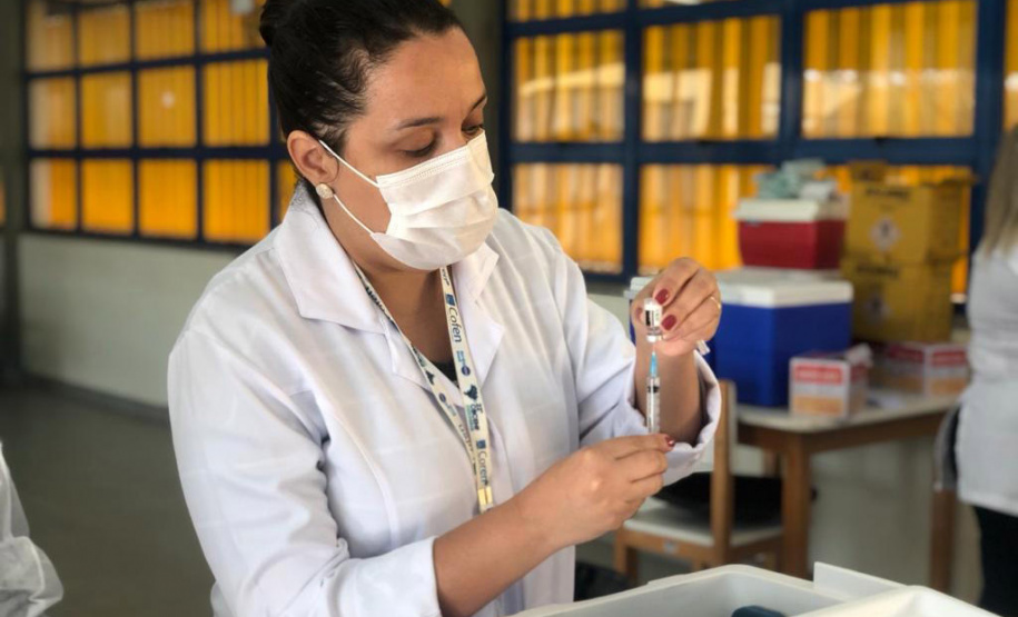 Campanha "De domingo a domingo" registra mais de 952 mil doses aplicadas aos finais de semana no Paraná - Curitiba, 28/06/2021 - Foto: SESA/Com Regionais de Saúde