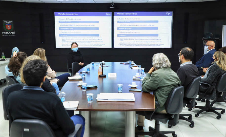 Governo Federal e Governo Estadual se encontram para discutir questões ambientais do Projeto da Nova Ferroeste - Curitiba, 28/06/2021 - foto: José Fernando Ogura/AEN