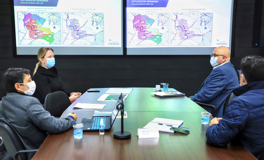 Governo Federal e Governo Estadual se encontram para discutir questões ambientais do Projeto da Nova Ferroeste - Curitiba, 28/06/2021 - foto: José Fernando Ogura/AEN